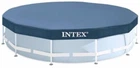 Тент для круглого каркасного басейну Intex 28032 з ПВХ 457 см синій (21-9-28032)