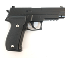Страйкбольний пістолет Sig Sauer 226 Galaxy G26 метал чорний - изображение 3