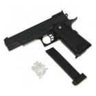 Страйкбольний пістолет Colt M1911 Hi-Capa Galaxy G6 метал чорний - изображение 6
