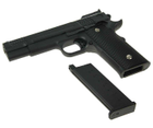 Страйкбольний пістолет Браунинг Browning HP Galaxy G20 метал Чорний - изображение 3