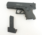 Дитячій пістолет Glock 17 mini Galaxy G16 метал чорний - зображення 8