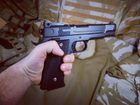 Страйкбольний пістолет Браунинг Browning HP Galaxy G20 метал Чорний - изображение 9