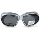 Окуляри Global Vision Outfitter Metallic (gray) чорні у сірій оправі - зображення 6