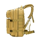 Рюкзак тактический AOKALI Outdoor A10 35L Sand штурмовой армейский - изображение 4