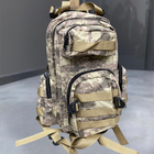 Тактичний рюкзак 20 л, Камуфляж світлий, Accord, військовий рюкзак, армійський рюкзак для солдатів - зображення 1