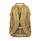 Рюкзак тактический AOKALI Outdoor A57 36-55L (Sand) однотонный военный с сеткой для воды taktical - изображение 3