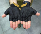 Перчатки тактичні Безпальцеві Yakeda, колір Койот, розмір L - зображення 5