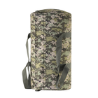 Баул пиксель военный тактический M-Tac, сумка-баул военная на 90л. камуфляж, большой рюкзак штурмовой - изображение 3