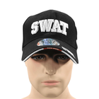 Бейсболка Han-Wild 101 SWAT Black для чоловіків модна кепка - зображення 4