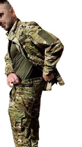 Тактическая военная форма, комплект китель + штаны, мультикам, размер 60 - изображение 9