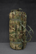 Сумка баул-рюкзак военный Обериг 100л 80*40 см мультикам cordyra английский - изображение 2