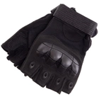 Перчатки тактические с открытыми пальцами SP-Sport BC-8788 Цвет: Черный размер: M - изображение 5