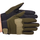 Тактичні рукавички із закритими пальцями SP-Sport BC-8791 Колір: Оливковий розмір: L - зображення 1
