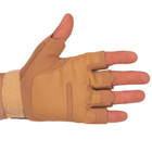 Тактичні рукавички з відкритими пальцями SP-Sport BC-8788 Колір: Хакі розмір: L - зображення 2