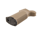 Пістолетна рукоять прогумована Magpul MOE+ Grip для AR15/M4. Цвет: Flat Dark Earth MAG416FDE - зображення 3