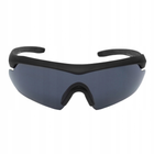 Окуляри балістичні Swiss Eye Nighthawk BLACK! + кріплення для окулярів - зображення 5