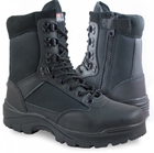 Ботинки тактические демисезонные Mil-Tec Side zip boots на молнии черные 12822102 размер 41 - изображение 1