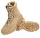 Ботинки тактические демисезонные Mil-Tec Side zip boots на молнии койот 12822104 размер 39 - изображение 1