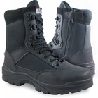 Черевики тактичні демісезонні Mil-Tec Side zip boots на блискавці чорні 12822102 розмір 38 - зображення 1