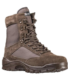 Ботинки тактические демисезонные Mil-Tec Side zip boots на молнии Коричневые 12822109 размер 41 - изображение 1