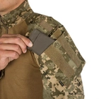Рубашка боевая полевая P1G-TAC для жаркого климата "UAS" (UNDER ARMOR SHIRT) CORDURA BASELAYER Убакс MM14 Пиксель 2XL - изображение 8