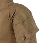 Рубашка боевая полевая P1G-TAC для жаркого климата "UAS" (UNDER ARMOR SHIRT) CORDURA BASELAYER Убакс Coyote Brown S - изображение 9