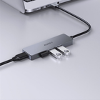 USB-хаб Aukey USB-A - 4xUSB 3.0 5Gbps (CB-H36) - зображення 5