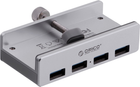 USB-хаб Orico USB-A 4хUSB-A 5GBPS (MH4PU-SV-BP) - зображення 1