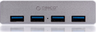 Hub USB Orico USB-A 4xUSB-A 5GBPS (MH4PU-SV-BP) - obraz 3