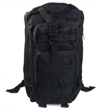 Рюкзак тактический 20 литров 3D Pack Black Sivimen 5461 - изображение 3