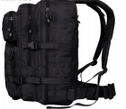 Рюкзак тактичний 36 літрів Assault MIL-TEC Black 14002202 - зображення 4