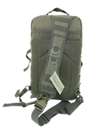 Рюкзак тактический однолямочный 36 литров Assault Olive MIL-TEC - изображение 3