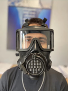 Протигаз захисна маска Gumarny Zubri ОМ-2020 в комплекті з фільтром NBC 3/S Чехія армій НАТО - зображення 9