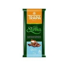 Шоколад без сахара молочный, Trapa stevia, 75 г
