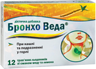 Травяные леденцы Бронхо Веда для облегчения кашля со вкусом меда и лимона № 12 (8906081302304) - изображение 1