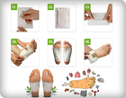 Пластир для ніг детоксикація Kinoki Cleansing Detox Foot Pads очищення організму - зображення 8