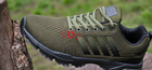 Кросівки чоловічі хакі зелені літні сітка тактичні з гумовою накладкою 41р Код: 3215 - зображення 5