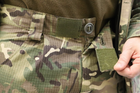 Штани військові камуфляжні мультикам Ріп-Стоп. Тактичний одяг розмір 46 (BEZ-2207) - зображення 9