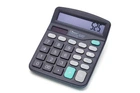 Калькулятор Keenly KK-837-12 12 розрядів настільний, калькулятор з подвійним живленням сонячна батарея + літієва, офісний калькулятор з MU та пам’яттю для торгівлі і розрахунків