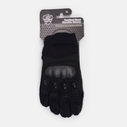 Набір тактичні рукавички Tru-spec 5ive Star Gear Hard Knuckle M BLK + Тактичні наколінники Forestfox Зелені (3814004_ochraniacz_na_kolana) - зображення 4