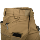 Шорти тактичні чоловічі UTS (Urban tactical shorts) 8.5"® - Polycotton Ripstop Helikon-Tex Khaki (Хакі) M/Regular - зображення 8