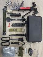 Набір багатофункціональний 20 в 1 Military Kit, Спорядження та інструмент (MT20) набор для выживания - зображення 2