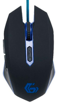 Миша Gembird MUSG-001-B USB Black/Blue (MUSG-001-B) - зображення 1
