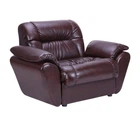Кресло Richman Vizyt с подлокотниками 87 x 135 x 85H см Натуральная Кожа Lux Коричневый