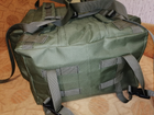Рюкзак військовий, тактичний баул-сумка олива 70 л, 64*40*25 см, арт.301 - зображення 5