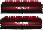 Оперативна пам'ять Patriot DDR4-3200 32768MB PC4-25600 (Kit of 2x16384) Viper 4 Red (PV432G320C6K) - зображення 1