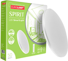 Светильник потолочный с пультом управления ПУ Eurolamp LED Smart light Spirit N2 50W 3000K-6000K