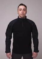 Рубашка тактическая убакс GorLin 56 Черный (Т-44) - изображение 1