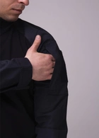 Рубашка тактическая убакс GorLin 56 Черный (Т-44) - изображение 4