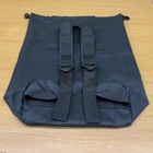 Баул-рюкзак вологозахисний тактичний, речовий мішок на 25 літрів Melgo чорний - зображення 7